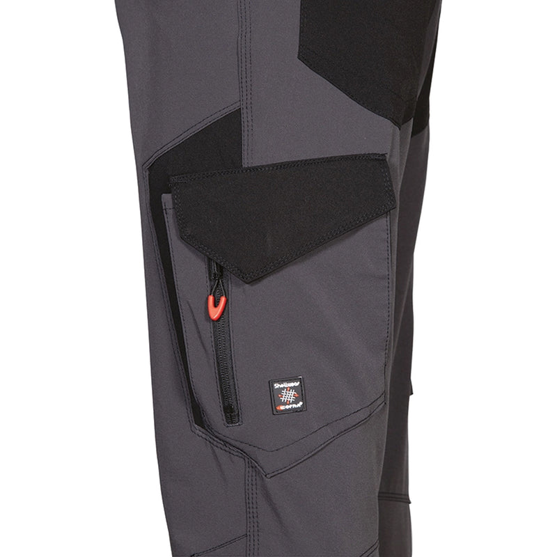 Arbeitshose HAGFORS | 250 g/m² | breite Vordertaschen | ergonomisch | dehnbarer Stretch | Cofra