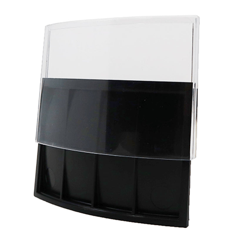 Kartenhalter für Schutzhelme | ABS & Polycarbonat | einfaches Befestigungssystem | Helmbeschriftung | ARTILUX ARTITOP