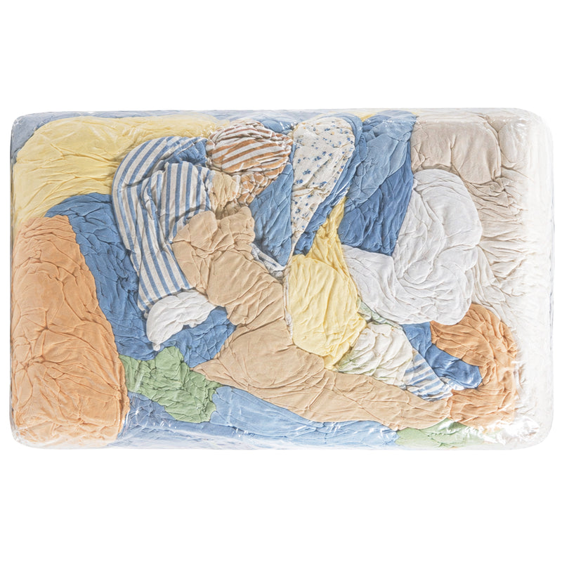 Textil-Putzlappen Hellbunt | 5 kg | 60 x 40 cm | saugstark | reissfest