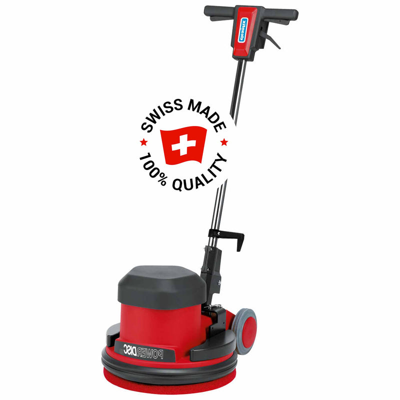 Einscheibenmaschine Power Disc HD | 1200 W | 44 cm | 160 ¹/min | IPX4 | extra schwer | Cleanfix