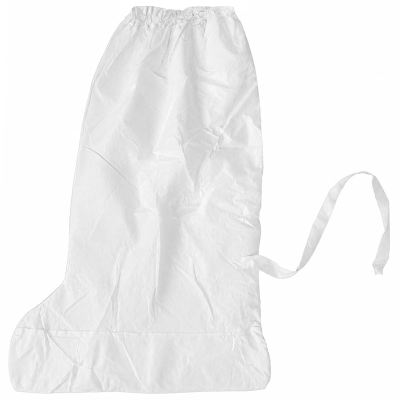 Einweg-Überschuhe PE | 55 cm | Antislip | 75 μm | extra stark | mit Gummizug & Bindeband