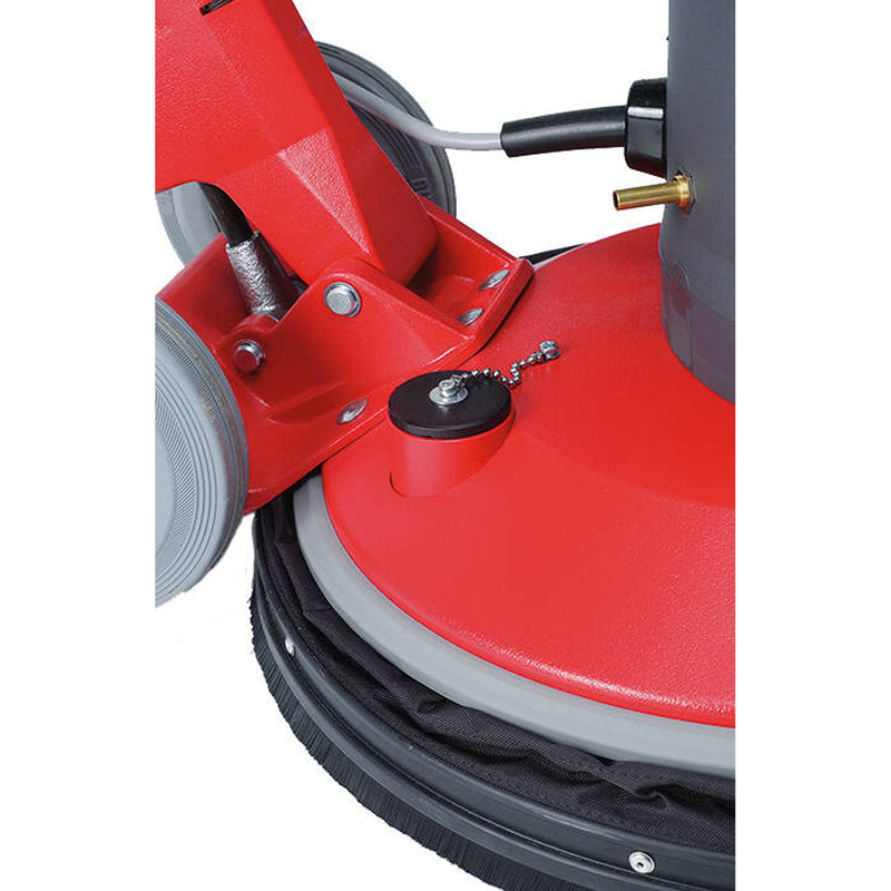 Einscheibenmaschine 44 cm | inkl. Saugmotor | 1600 W | 102 Nm | 120 U/min | IPX4 | Metallgehäuse | Cleanfix R44-120