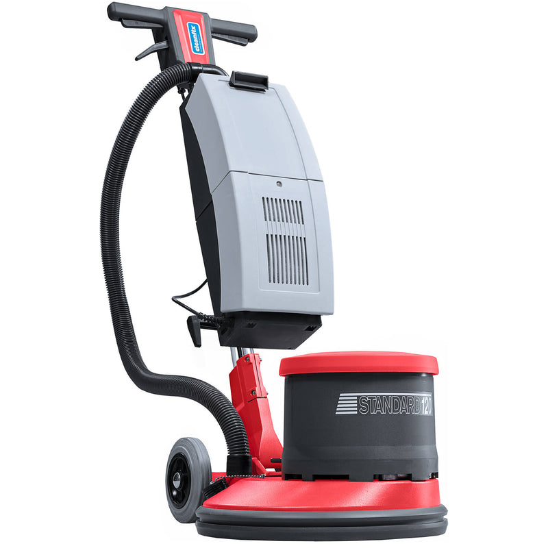 Einscheibenmaschine 44 cm | inkl. Saugmotor | 1600 W | 102 Nm | 120 U/min | IPX4 | Metallgehäuse | Cleanfix R44-120