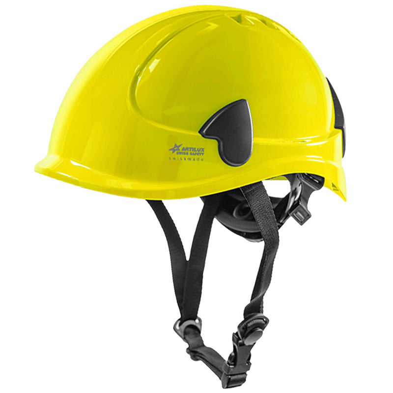 Schutzhelm ARTITOP SH510 | Polycarbonat | elektrisch isolierend | Schutzbrille | 4-Punkt-Kinnband | ROTO-System | belüftet | Swiss Made | ARTILUX