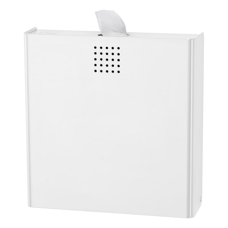 Hygieneabfallbehälter mit Hygienebeutelspender | Edelstahl mit Feinstruktur | PROOX 400