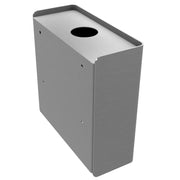 Hygieneabfallbehälter mit Hygienebeutelspender | Edelstahl mit Feinstruktur | PROOX 400