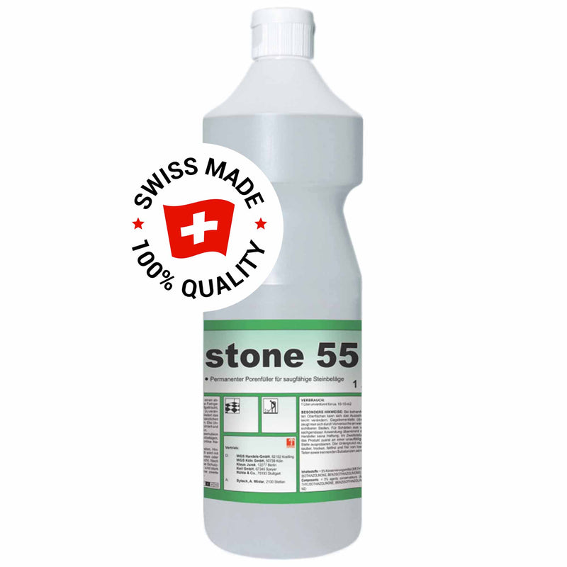 STONE 55 Grundierer & Porenfüller für saugfähige Bodenbeläge | Pramol