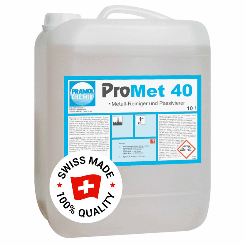 PROMET 40 Metallreiniger & Passivierer | Korrosionsschutz | Pramol