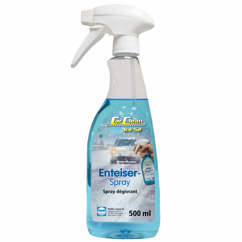 CARCLEAN Ice Enteiserspray | Antibeschlagsspray | für Autoscheiben | Pramol