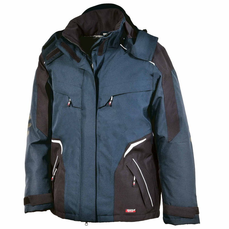 Winter-Arbeitsjacke IGARKA | Polsterjacke | mit Kälteschutz | wind- & wasserdicht | Cofra
