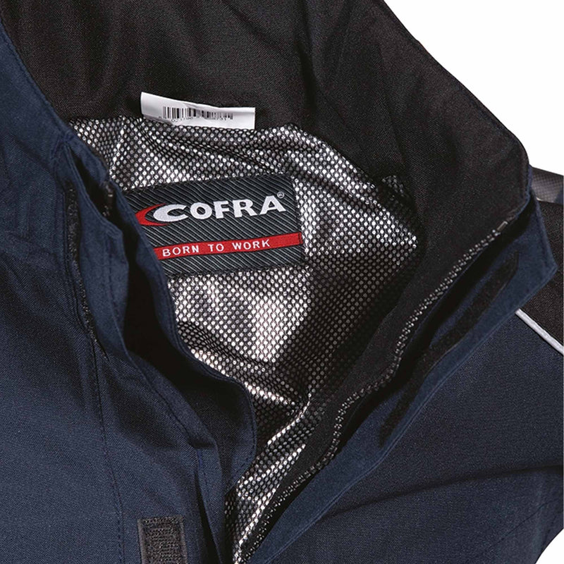 Winter-Arbeitsjacke IGARKA | Polsterjacke | mit Kälteschutz | wind- & wasserdicht | Cofra