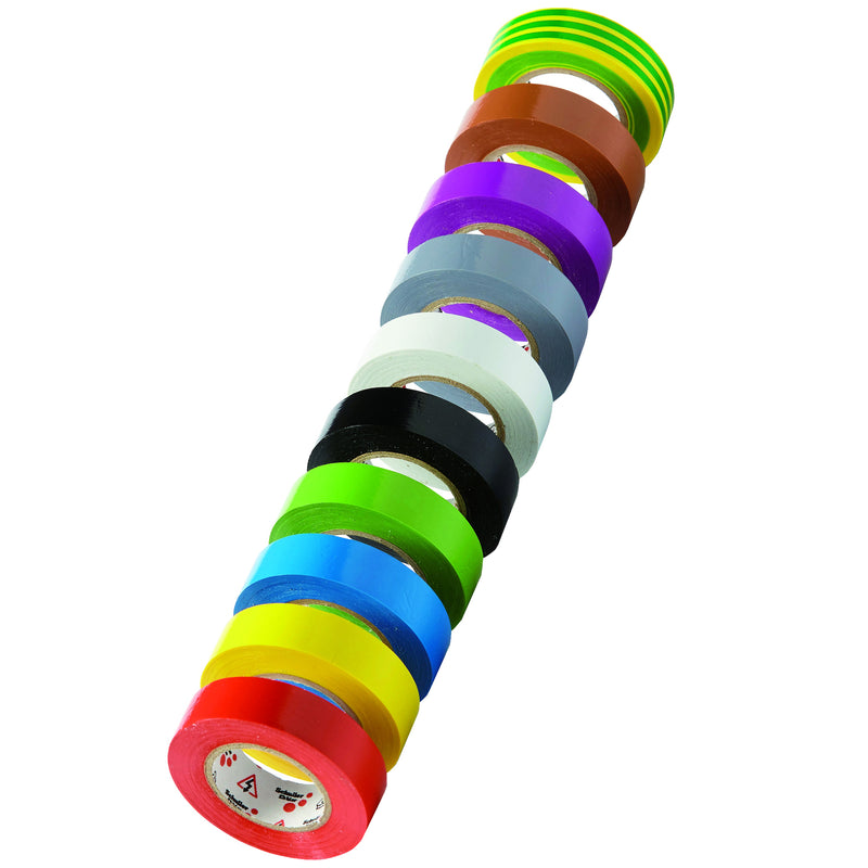 Elektroisolierband PVC | 15 mm x 10 m | wasserfest | Schuller Eh`klar Volt