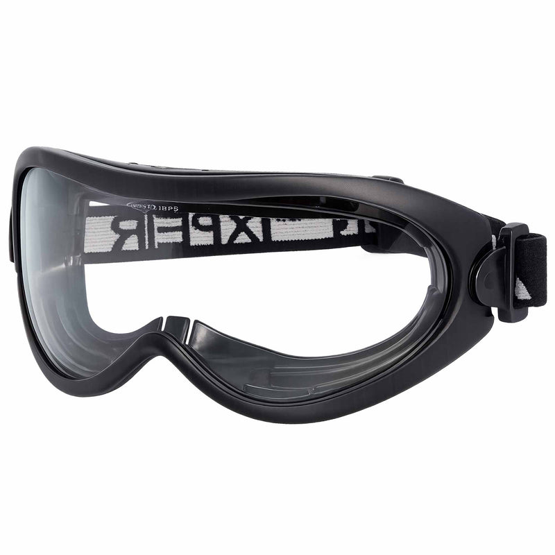 Vollsichtbrille transparent | 100% UV-Schutz | einstellbare Bügelneigung | kratzfest | Ekastu Safety