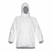 Einweg-Schutzjacke Tyvek® 500 PP33 | mit Kapuze & Reissverschluss | Kategorie 3