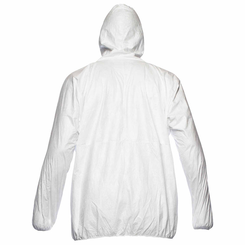Einweg-Schutzjacke Tyvek® 500 PP33 | mit Kapuze & Reissverschluss | Kategorie 3