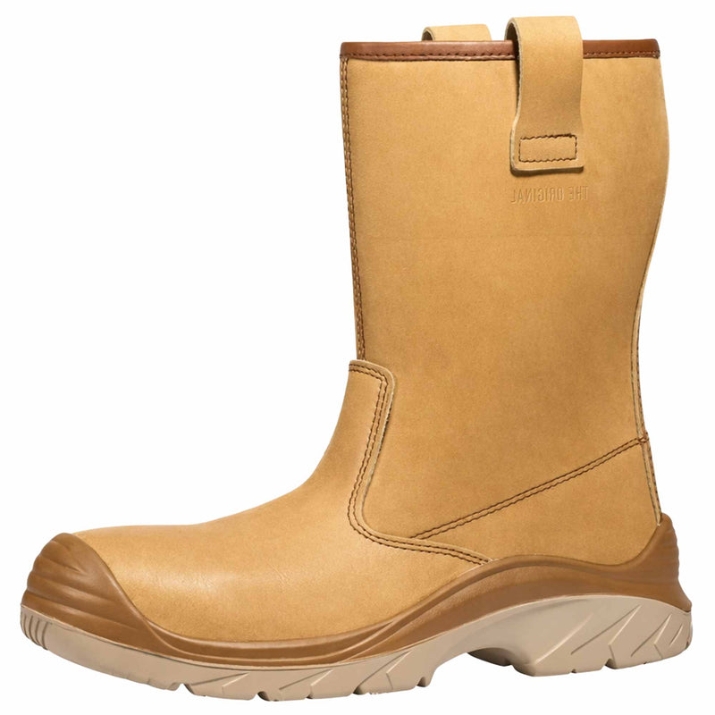 Leder-Sicherheitsstiefel S3 | Kunststoffkappe | Narbenleder | wasserabweisend | ölbeständig | Jallatte Jalhaka