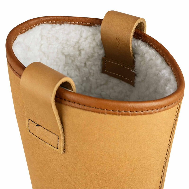 Leder-Sicherheitsstiefel S3 | Kunstfell-Fütterung | Stahlkappe | Vollnarbenleder | wasserabweisend | ölbeständig | Jallatte Jalartic