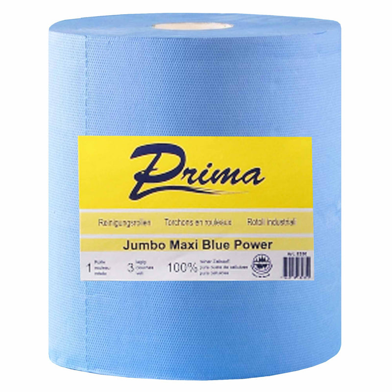 Jumbo-Maxi-Reinigungsrollen Prima | 3-lagig | 396 m x 34 cm | 100% Zellstoff