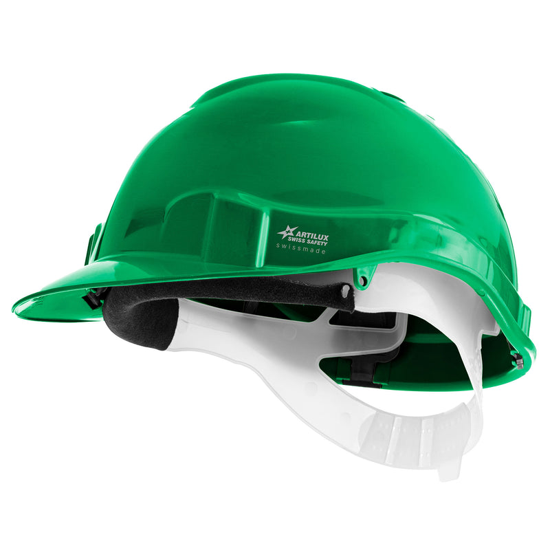 Schutzhelm ARTITOP SH100 | Polyethylen | 2-Punkt-Kinnband | Schirm | ROTO-System | belüftet | Swiss Made | ARTILUX