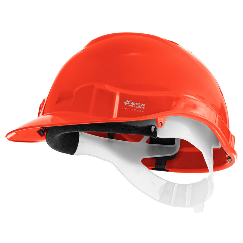 Schutzhelm ARTITOP SH100 | Polyethylen | 2-Punkt-Kinnband | Schirm | ROTO-System | belüftet | Swiss Made | ARTILUX