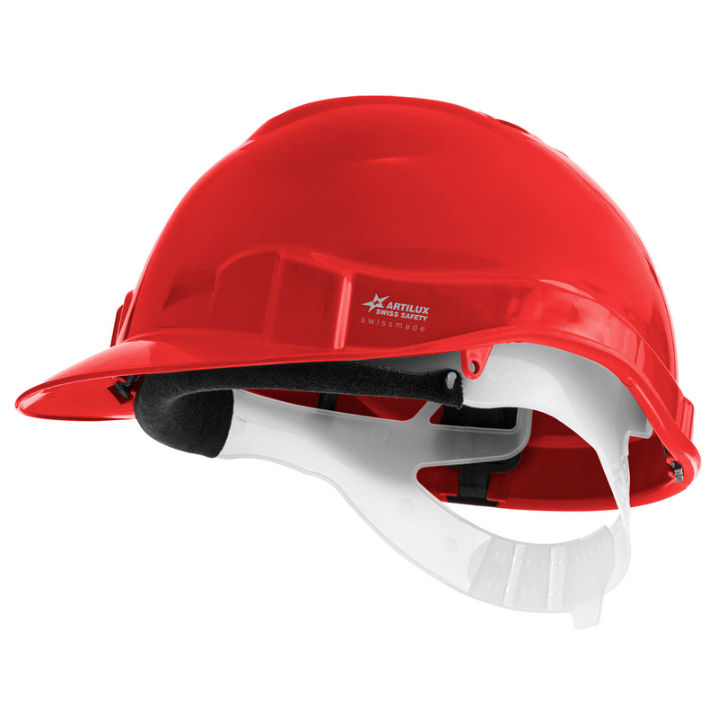 Schutzhelm ARTITOP SH100 | Polyethylen | 2-Punkt-Kinnband | Schirm | ROTO-System | belüftet | Swiss Made | ARTILUX