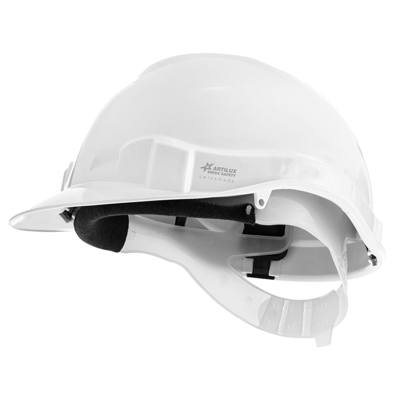 Schutzhelm ARTITOP SH100 | Polyethylen | 2-Punkt-Kinnband | Schirm | ROTO-System | belüftet | Swiss Made | ARTILUX