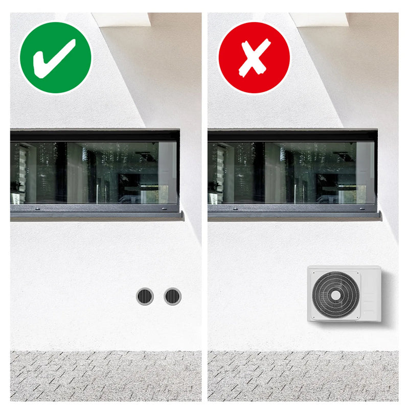 Wand-Klimaanlage | mit Wifi & Heizfunktion | 16 - 30 °C  | 3-stufig | 85 m³ | Trotec PAC-W 2650 SH
