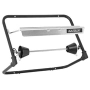 Wand-Rollenhalter für Industrieputzrollen | 40 cm | mit Abrisskante | Katrin 54930