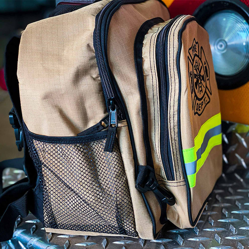 Feuerwehr-Kinder-Rucksack | 6 Liter | robust & wasserabweisend | verstärkte Nähte | Fireflex® Kids Backpack