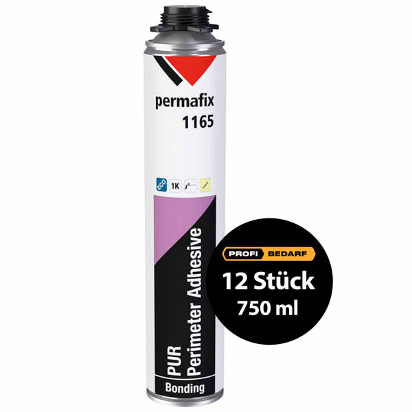PUR Volumen-Klebeschaum | Perimeterdämmung | schnelle Aushärtung | 750 ml | Permafix 1165