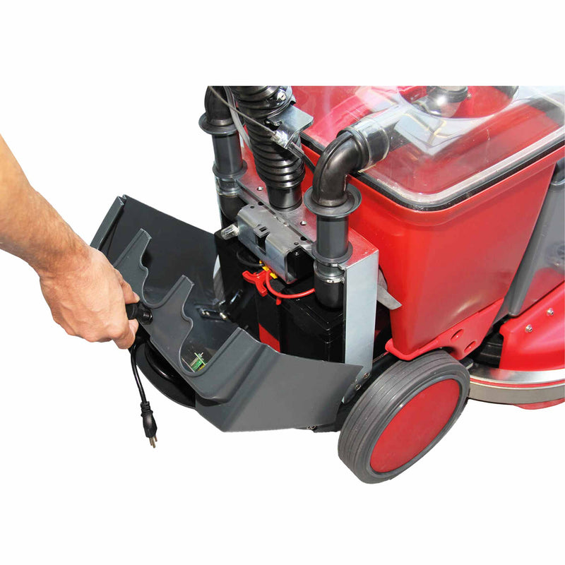 Akku-Scheuersaugmaschine RA395 IBC | 1150 m²/h | 39 cm | 70 mbar | integriertes Ladegerät | Cleanfix