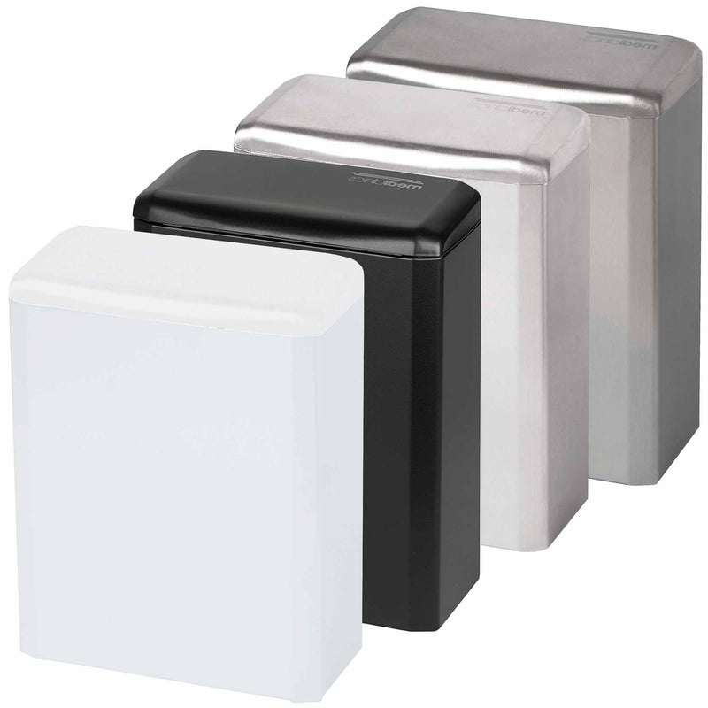 Abfalleimer Edelstahl mit Deckel | 6 Liter | für Damenhygiene | Mediclinics PP0006