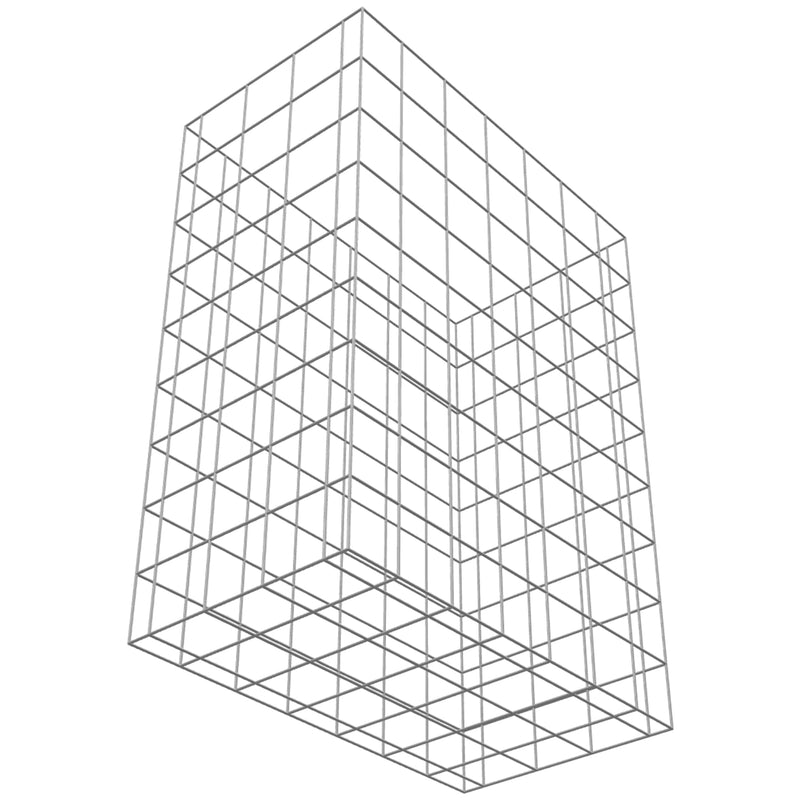 Abfallkorb 27 Liter | Edelstahl matt | Drahtkorb | PROOX 265