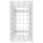 Abfallkorb 27 Liter | Edelstahl matt | Drahtkorb | PROOX 265