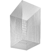 Abfallkorb 74 Liter | extra robust | Edelstahl matt | Drahtkorb | PROOX 260