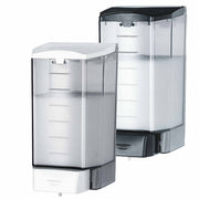 Flüssigseifenspender ABS Kunststoff | 1100 ml | mit Druckknopf | Mediclinics DJ00010