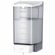 Flüssigseifenspender ABS Kunststoff | 1100 ml | mit Druckknopf | Mediclinics DJ00010