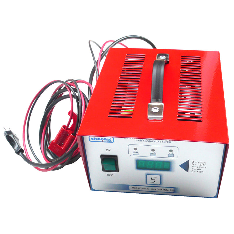 Ladegerät 24V/12A SEV | Cleanfix