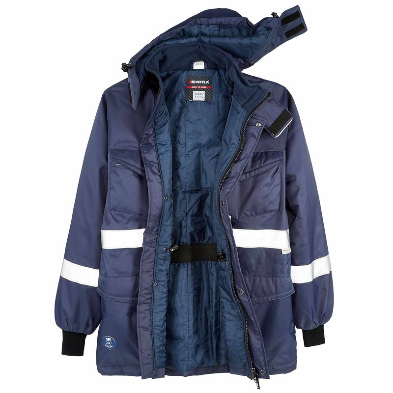 Tiefkühljacke LEIDA | Polsterjacke | EN 342 Kälteschutz | 3M™ Thinsulate™ Isolierung | Cofra
