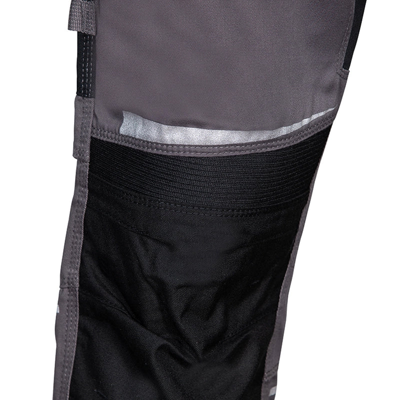 Arbeitshose LEMNO | 250 g/m² | ergonomisch | Stretch-Einsätze | Abnehmbare Nageltaschen | Cofra