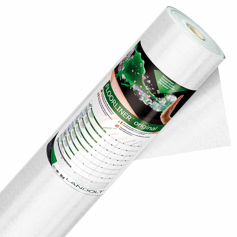 Floorliner™ Abdeckvlies mit Logo | 50 x 1 m | selbsthaftend | Swiss Made | Landolt Floorliner™