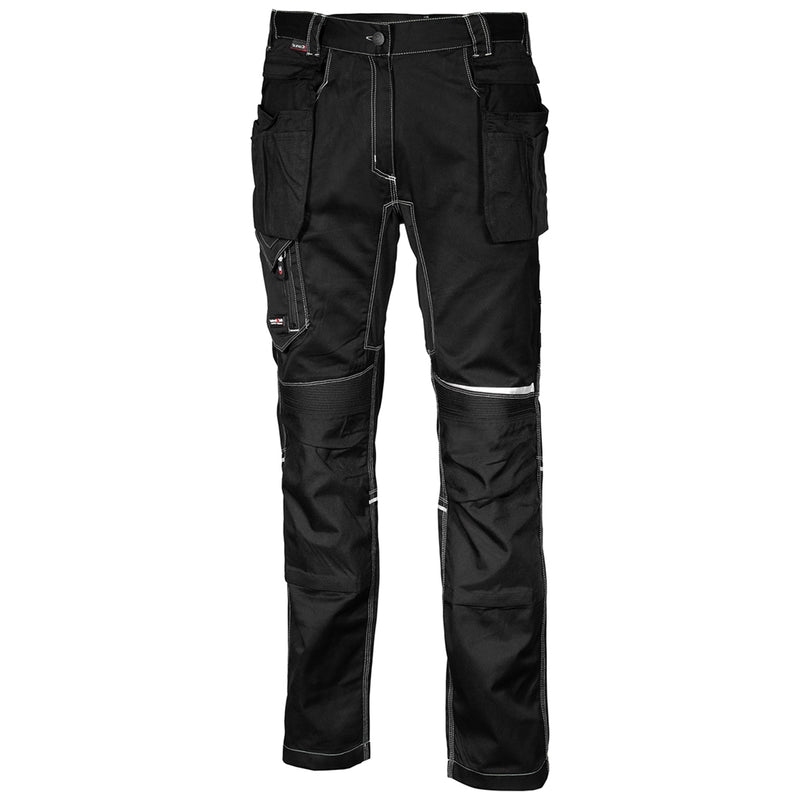 Arbeitshose LEMNO | 250 g/m² | ergonomisch | Stretch-Einsätze | Abnehmbare Nageltaschen | Cofra
