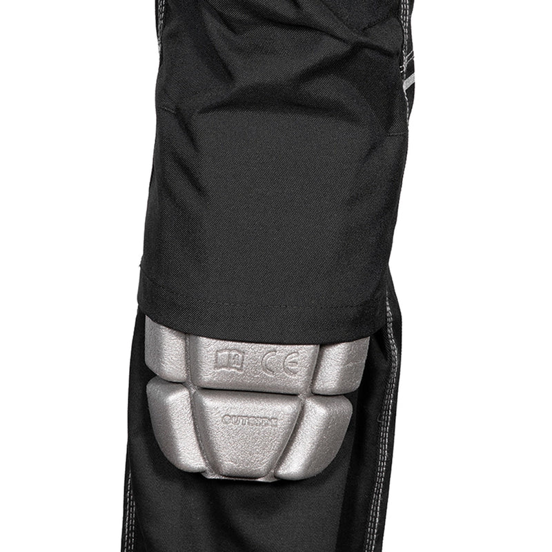 Arbeitshose LEMNO | 250 g/m² | ergonomisch | Stretch-Einsätze | Abnehmbare Nageltaschen | Cofra