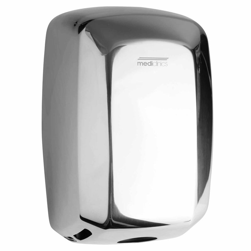 Sensor Händetrockner MachFlow Plus | Edelstahl | bürstenloser Motor | 8 - 15 Sek | Mediclinics M19