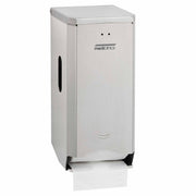Doppelrollen-Toilettenpapierspender Edelstahl | 2 Standardrollen | Mediclinics PR2784