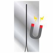 Staubschutztüre A | Magnetisch | PE Folie | 220 x 120 cm | 100 μm