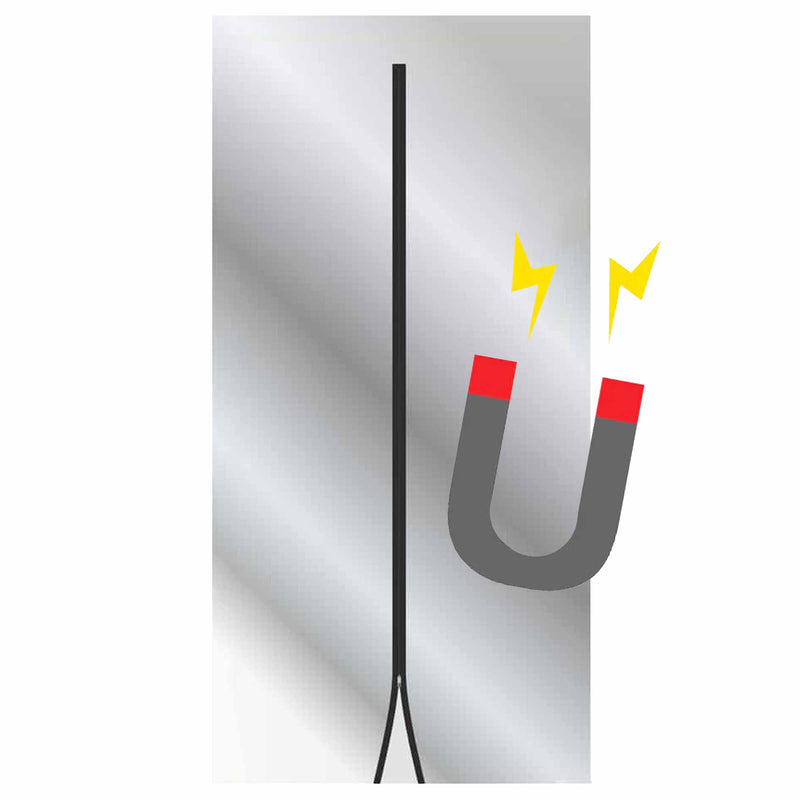 Staubschutztüre A | Magnetisch | PE Folie | 220 x 120 cm | 100 μm