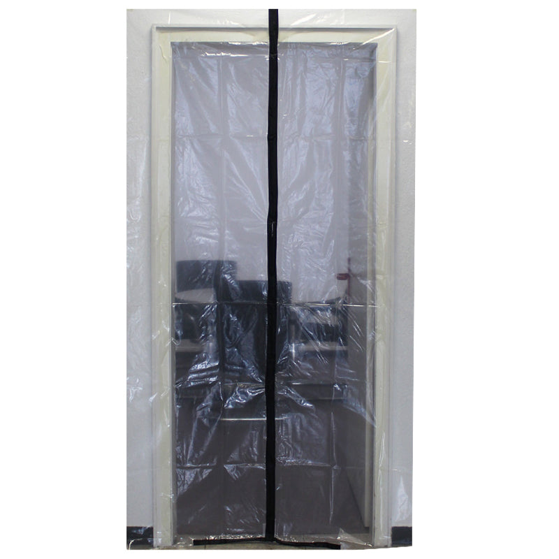 Staubschutztüre A | Magnetisch | PE Folie | 220 x 120 cm | 100 μm