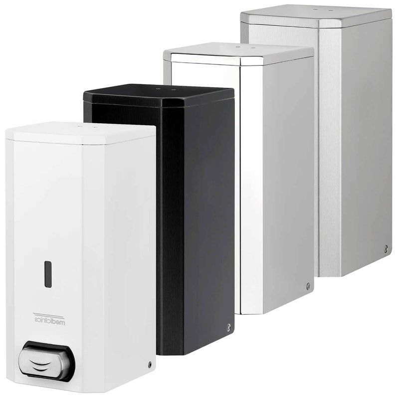 Schaumseifenspender Edelstahl | 1500 ml | mit Druckknopf | Mediclinics DJ0032