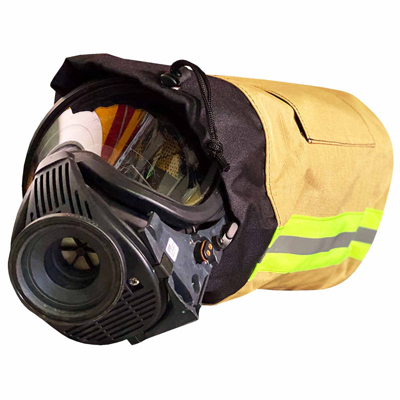 Feuerwehr-Ausrüstungsbeutel | Maskentasche | robust & wasserabweisend | Kordelzug-Verschluss | Fireflex® SCBA Mask Bag